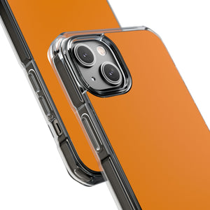 Mandarine | Handyhülle für iPhone (Clear Impact Case – magnetisch) 