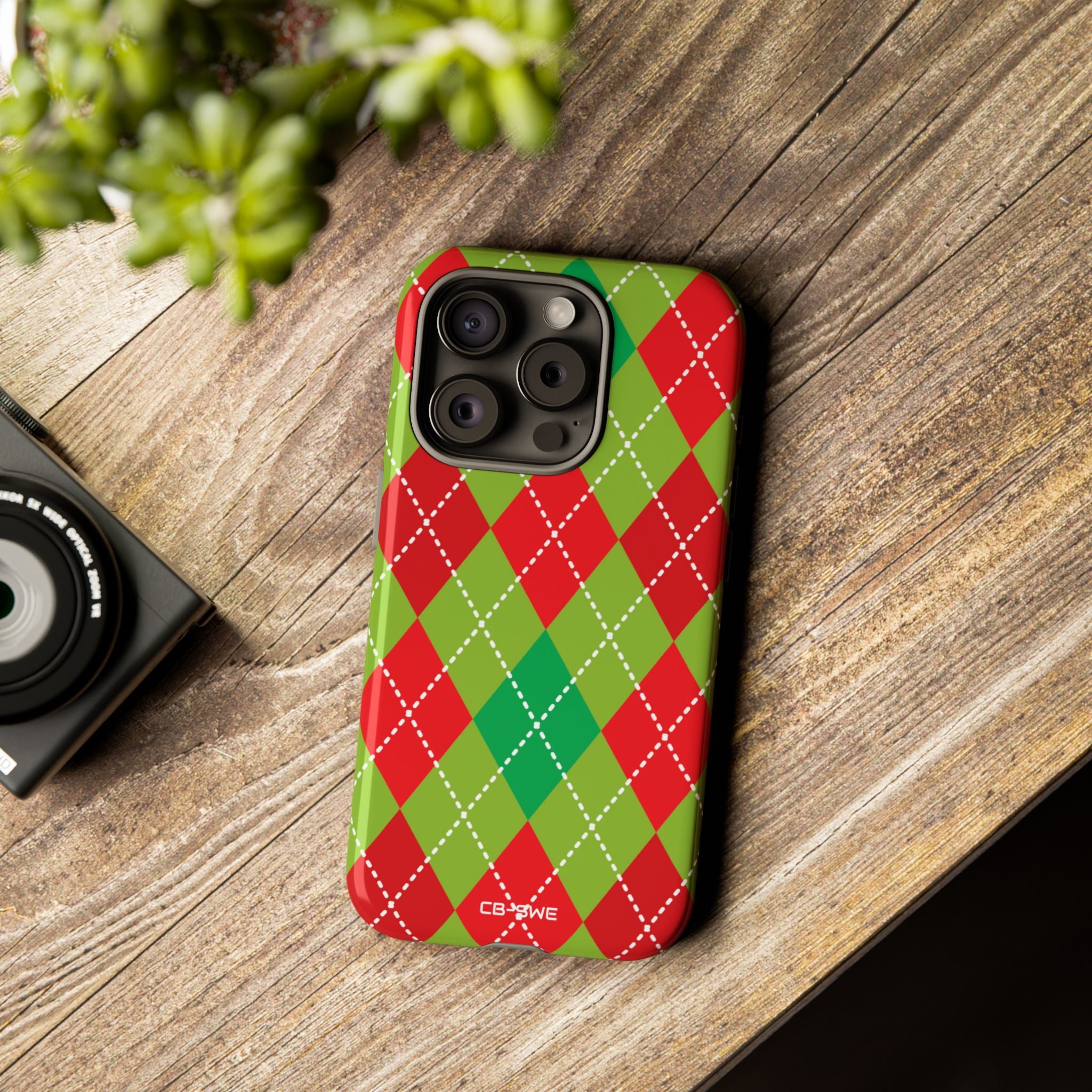 Diamond Shapes Dance - iPhone Case
