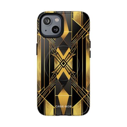 Golden Diamond Radiance iPhone 14 Case - Tough+