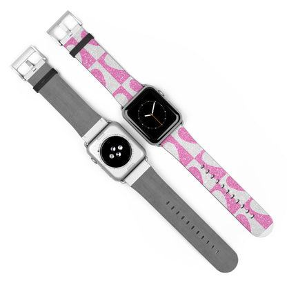 Glitter Heartgrid - Watch Band