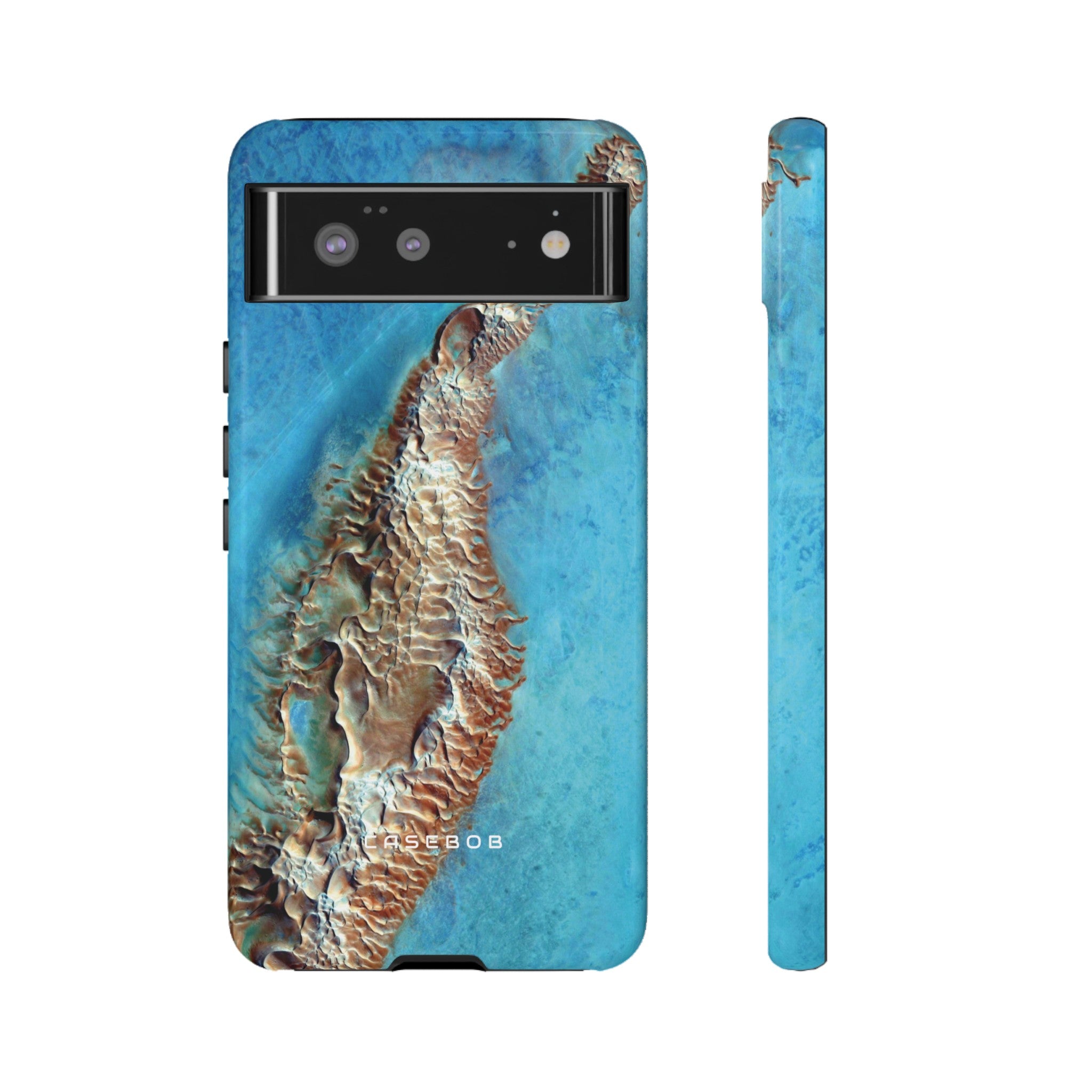 Blue Island Phone Case - Protective Phone Case