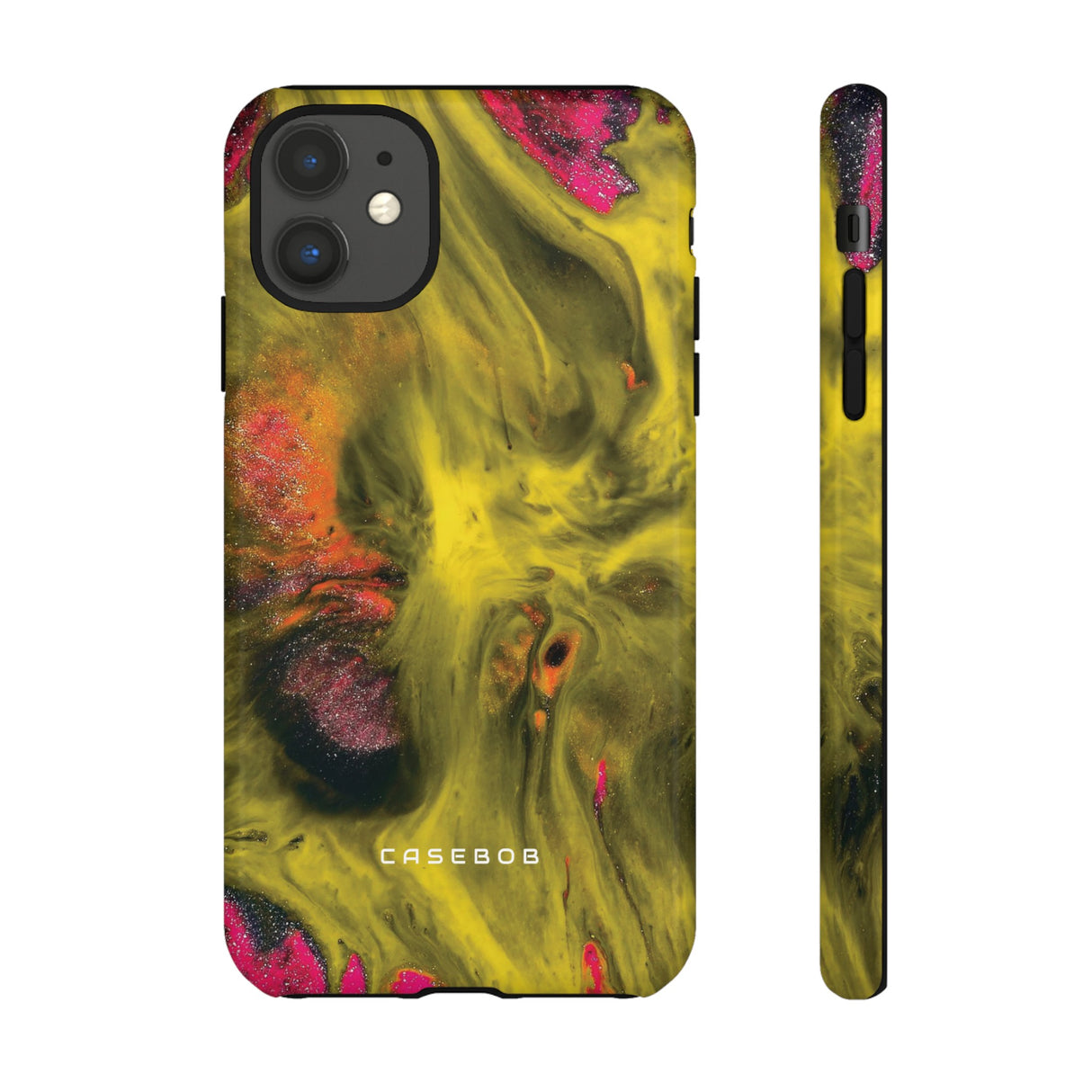 Yellow Ink Art - Protective Phone Case