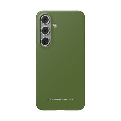 Dark Olive Green Samsung S24 - Slim Phone Case