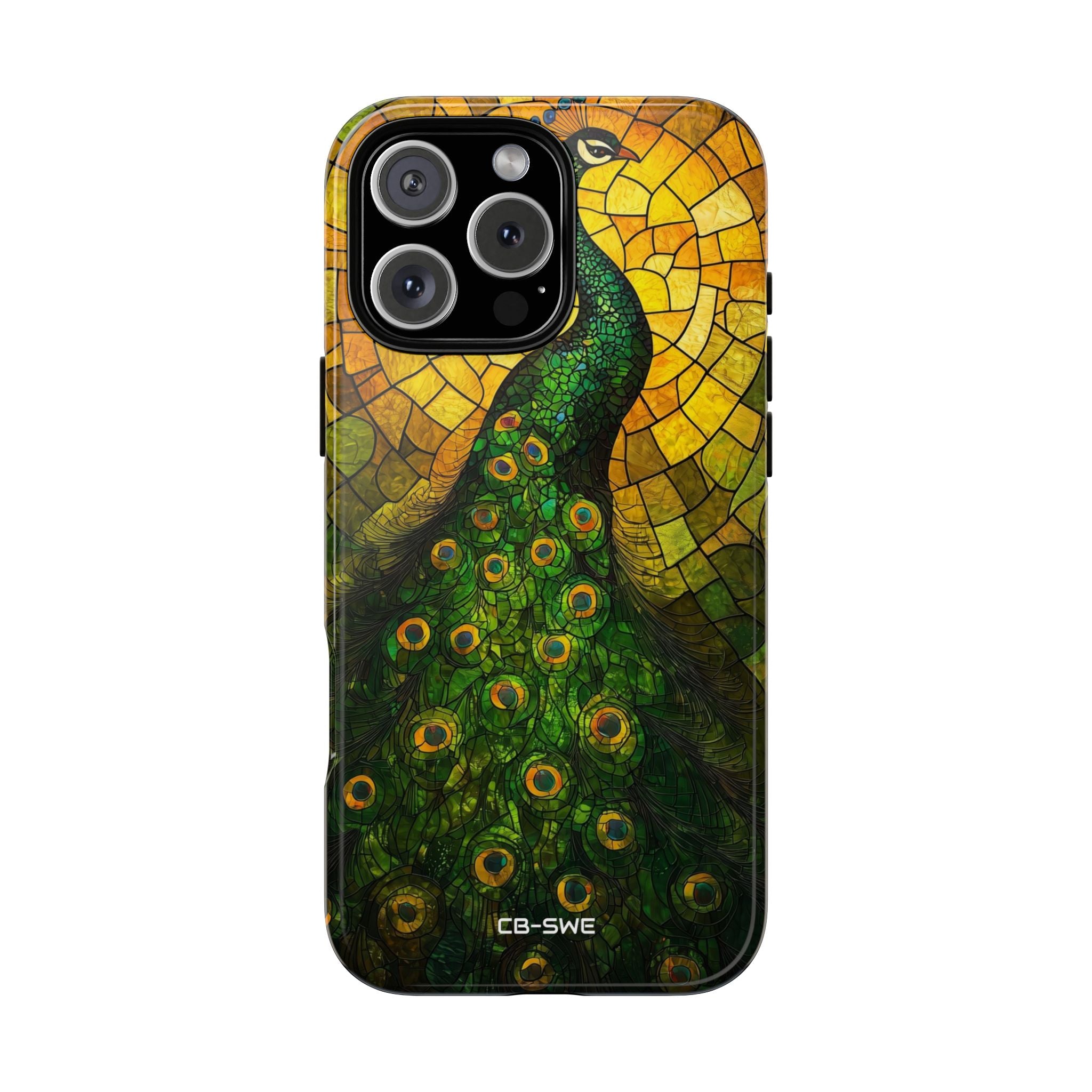 Peacock Spreads Light - iPhone Case
