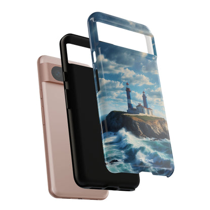 Lighthouse Guards Waves - Google Pixel Case