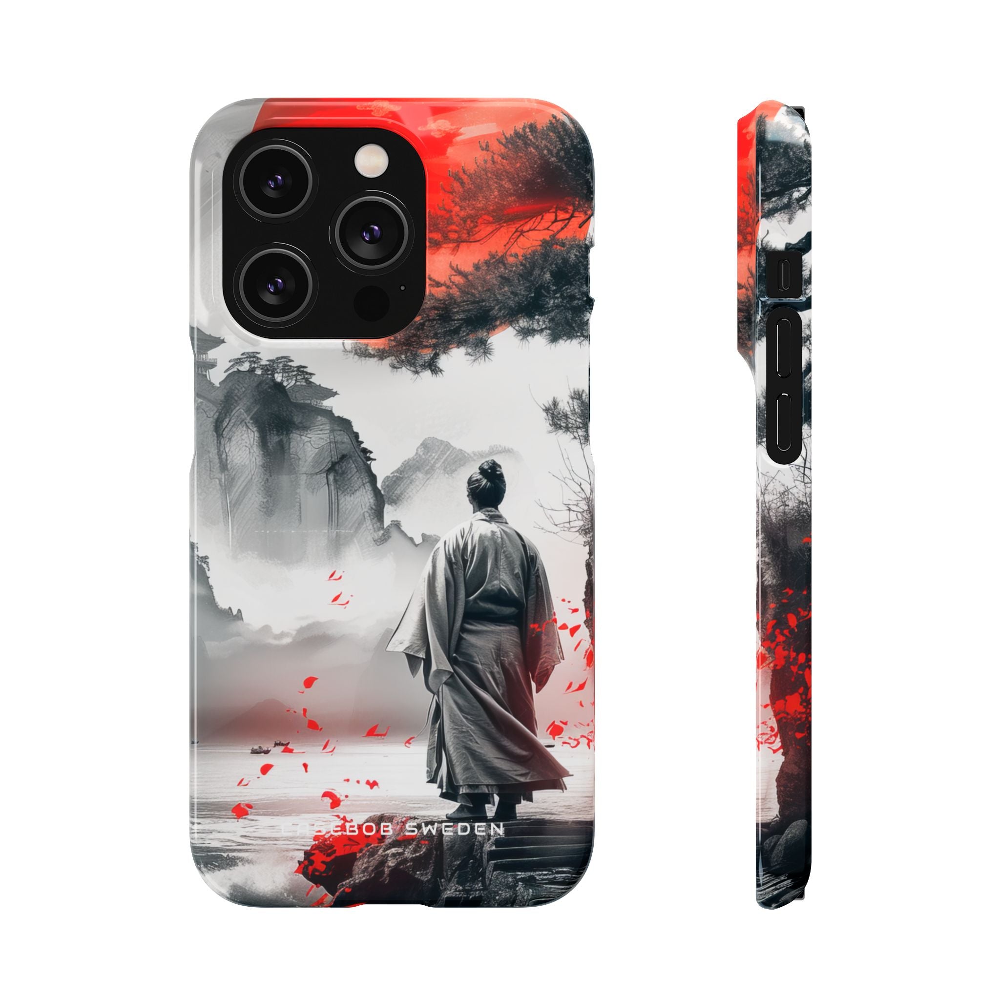 Zen Harmony: Japanese Serenity in Motion iPhone 14 - Slim Phone Case