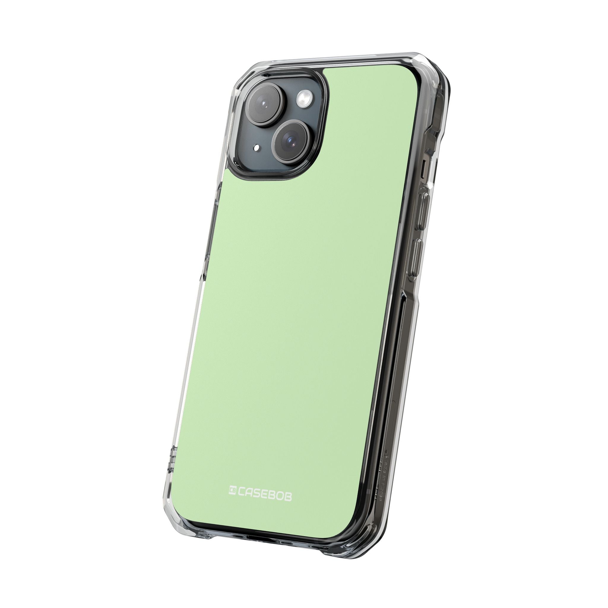 Tea Green - Clear Impact Case for iPhone