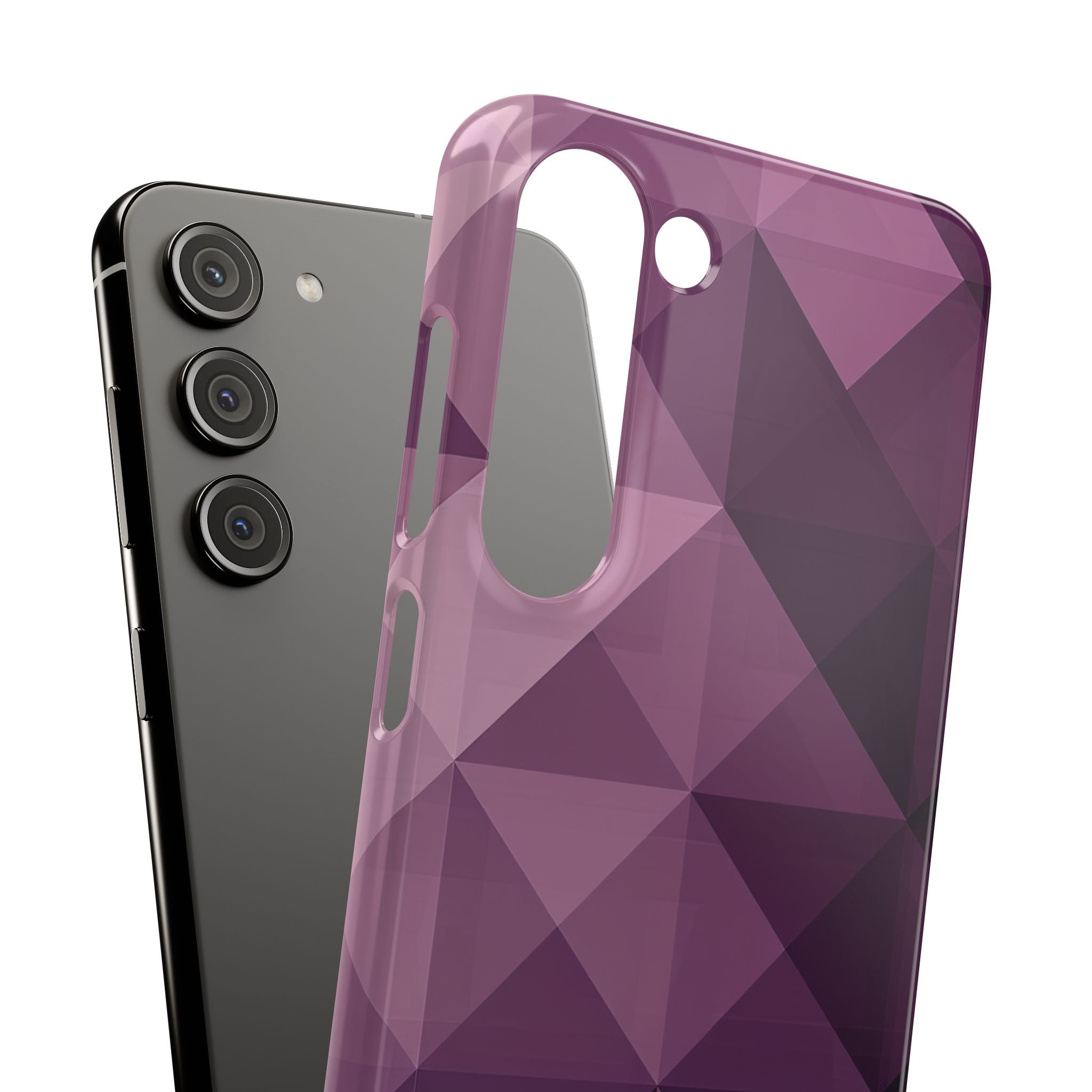 Gradient Purple Mosaic Samsung S23 - Slim Phone Case