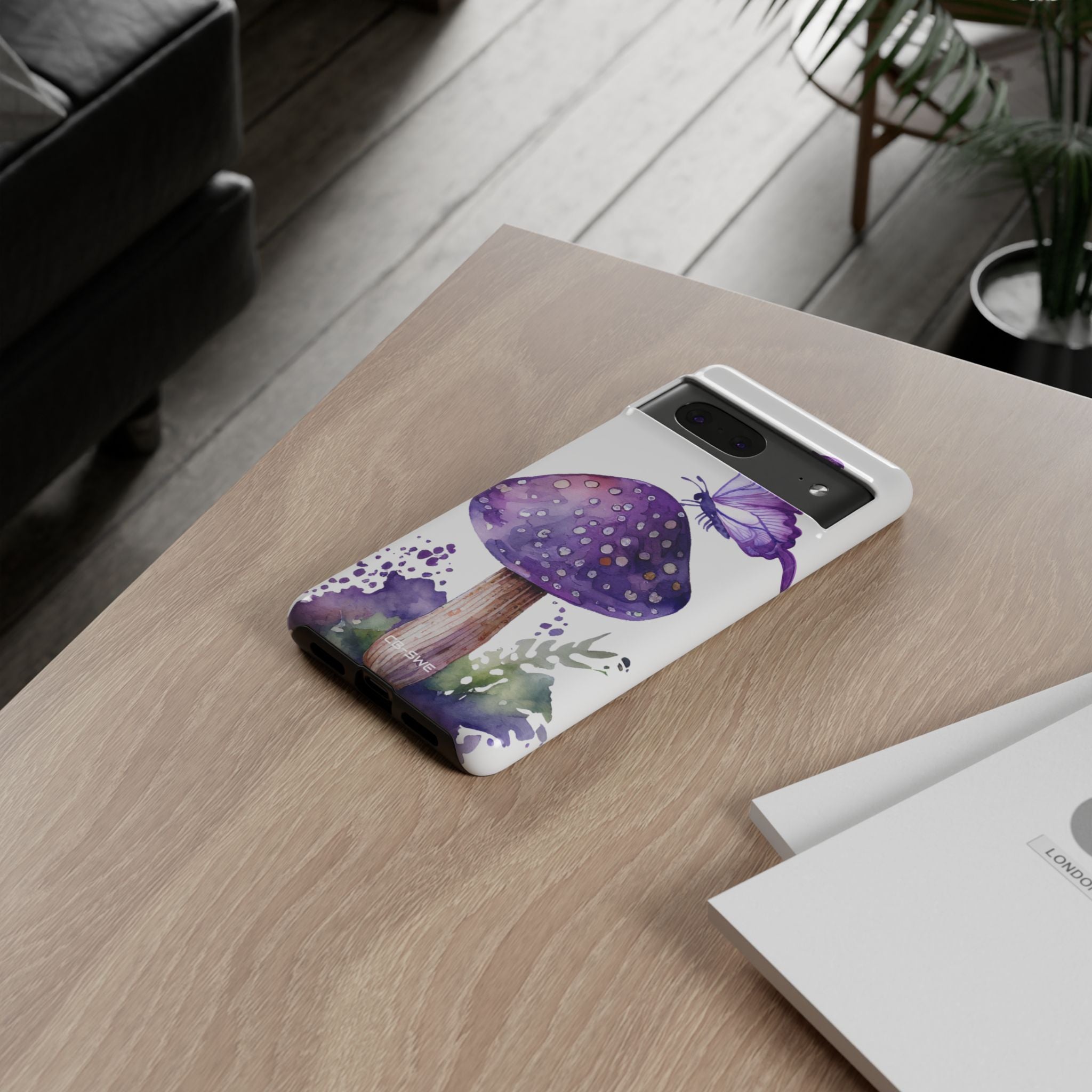Whimsical Butterfly Perch - Google Pixel Case