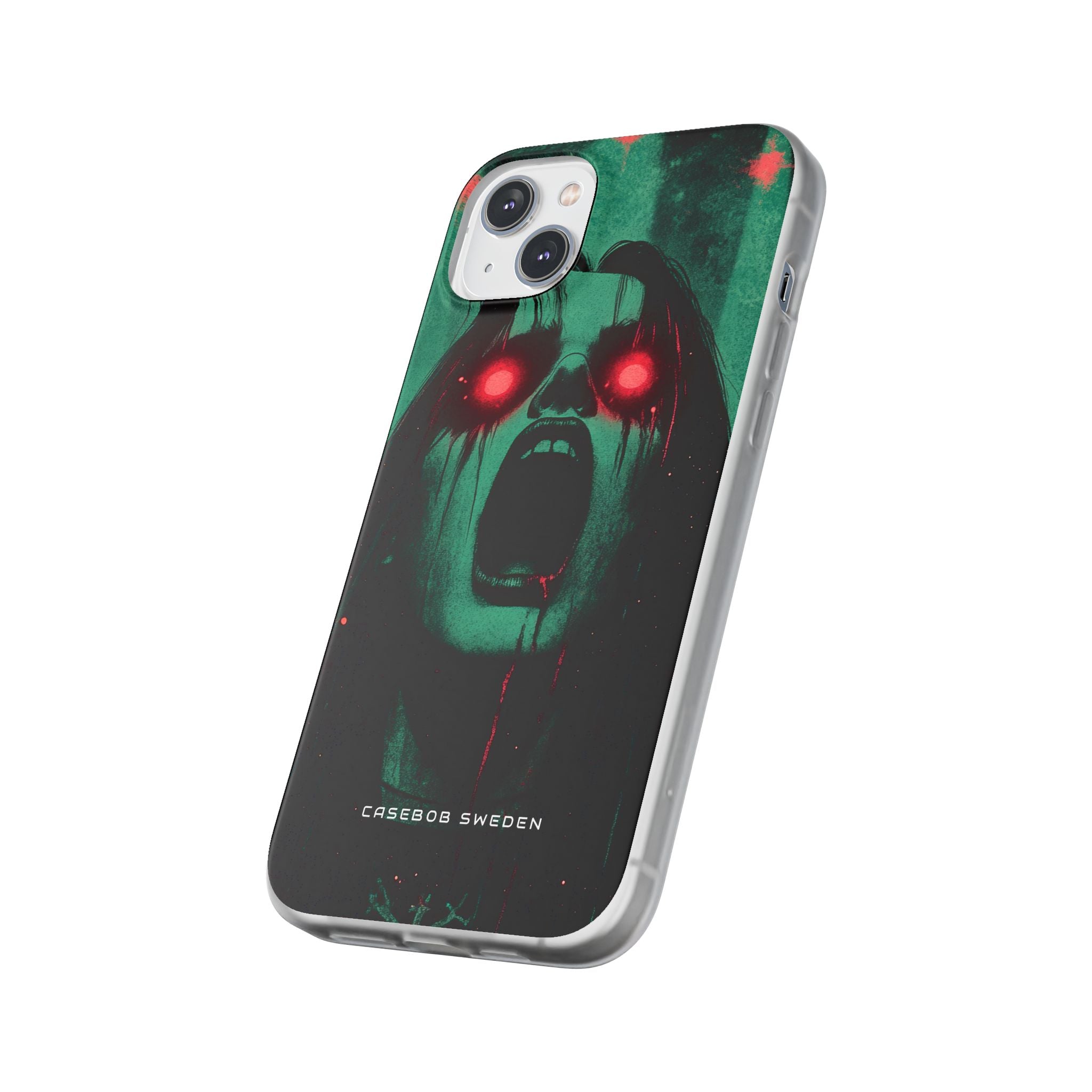 Haunting Glow of Gothic Eyes iPhone 14 - Flexi Phone Case