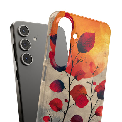 Sunlit Branch - Slim Samsung S24 Phone Case