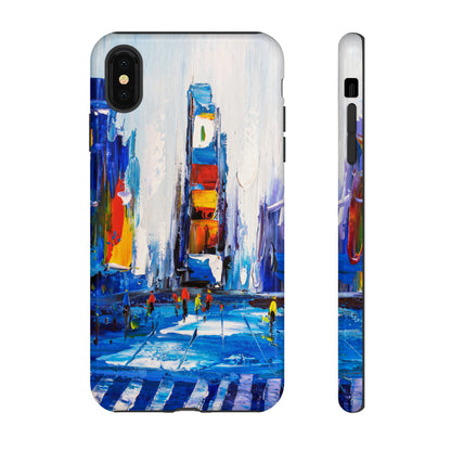 Oil Painting - City View of New York - Protective Phone Case