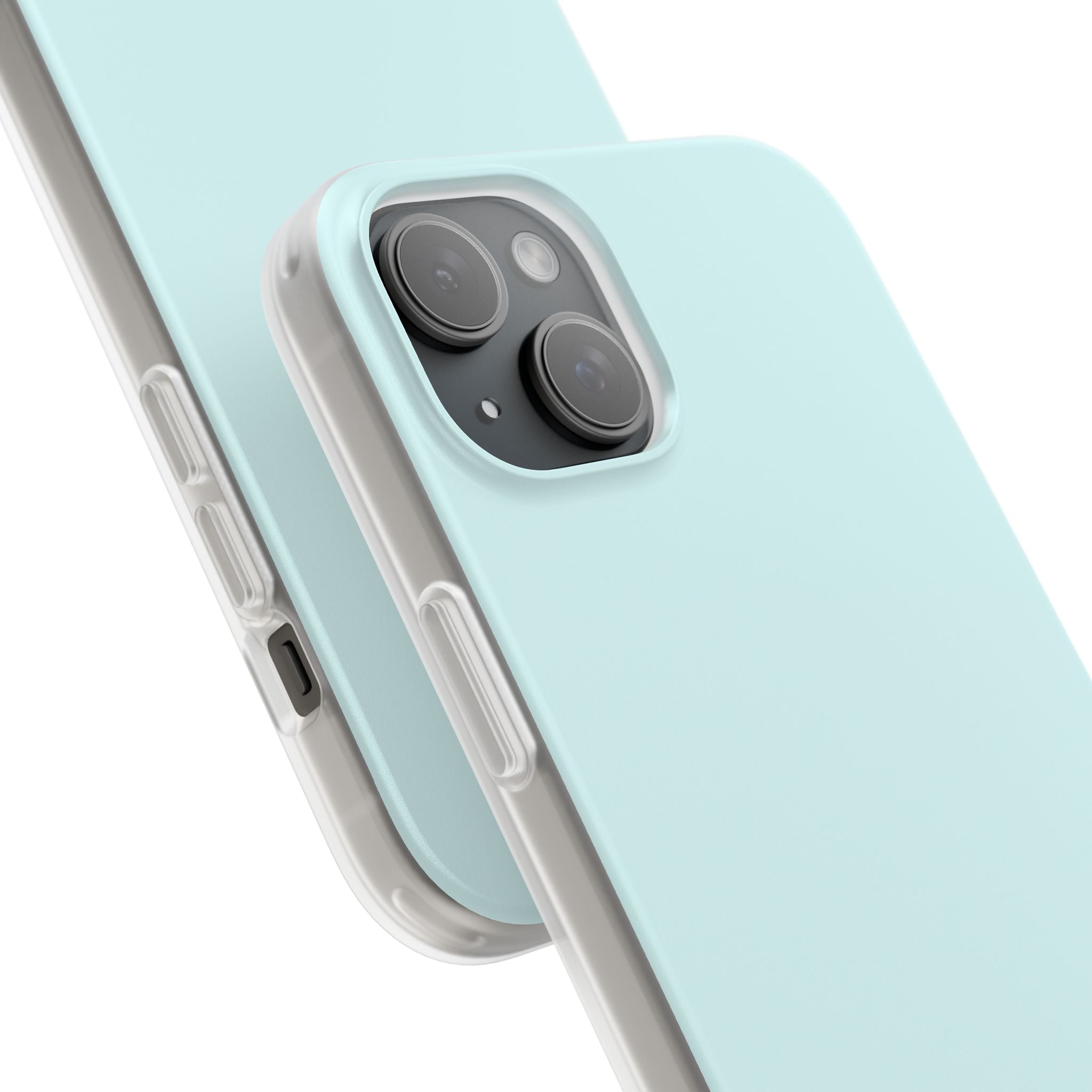 Light Cyan iPhone 15 - Flexi Phone Case