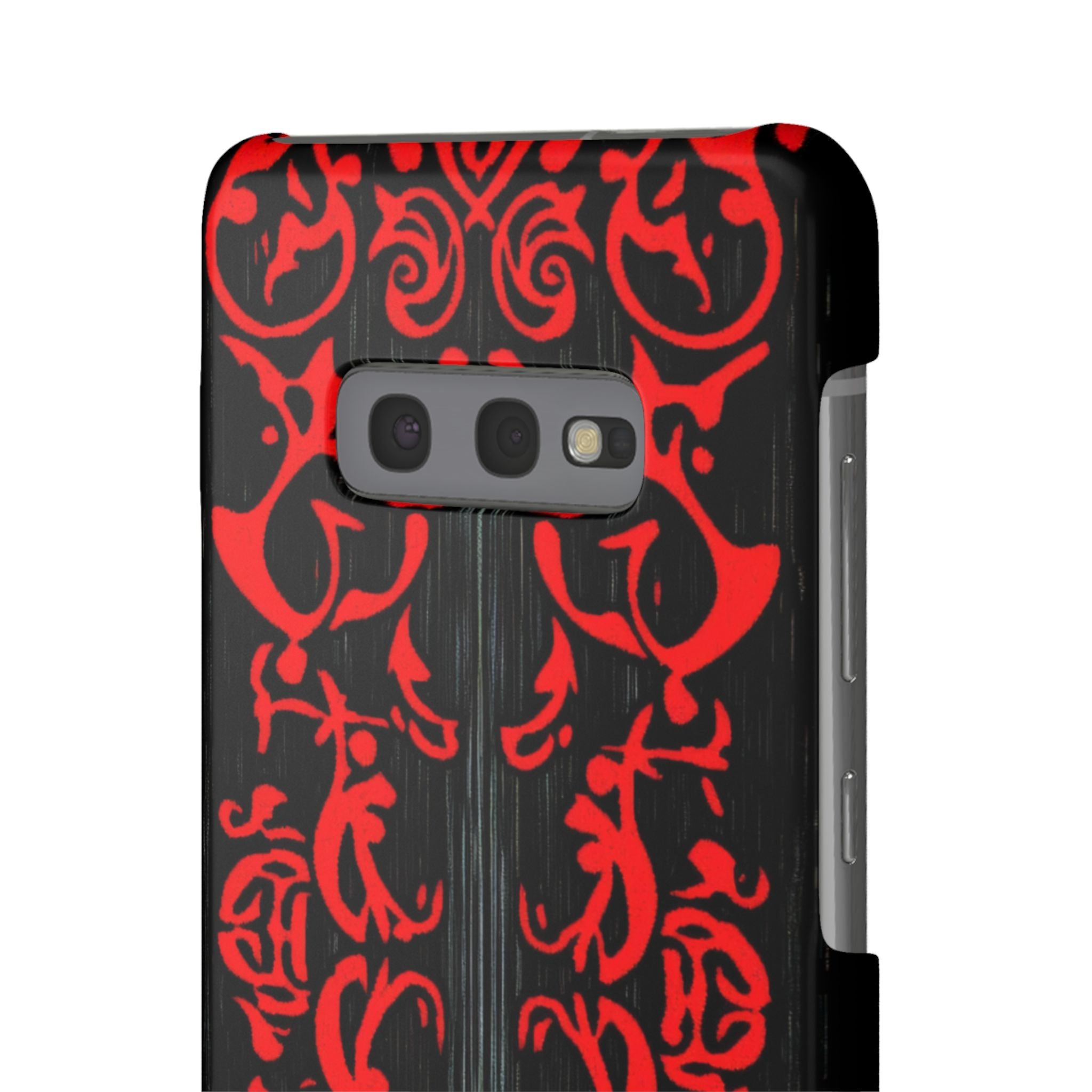 Gothic Crimson Symmetry Samsung S10 - Slim Phone Case