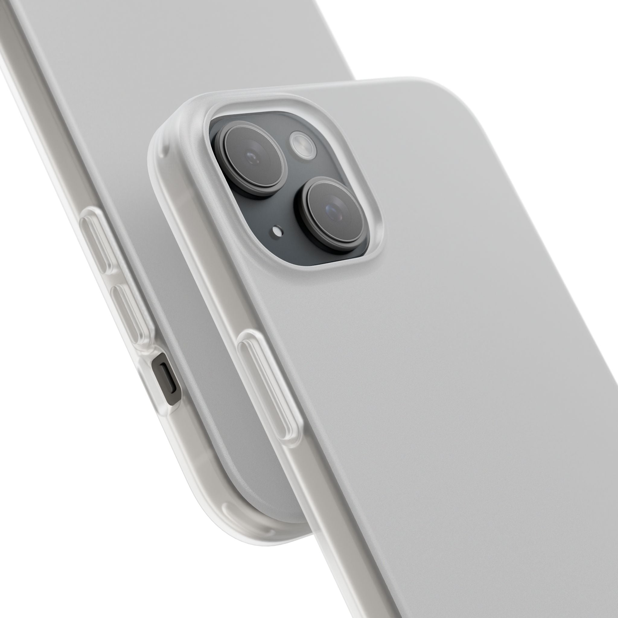 Light Gray iPhone 15 - Flexi Phone Case