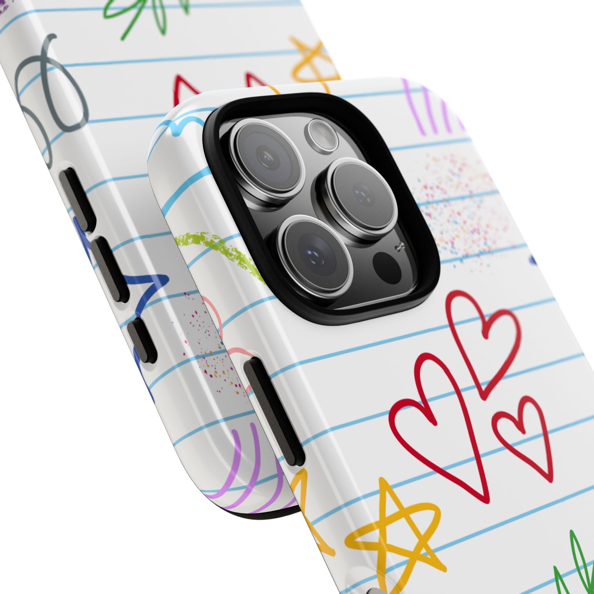 Hearts Dance Happily - iPhone Case