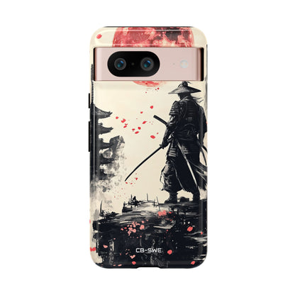 Samurai Gazes Moonward - Google Pixel Case