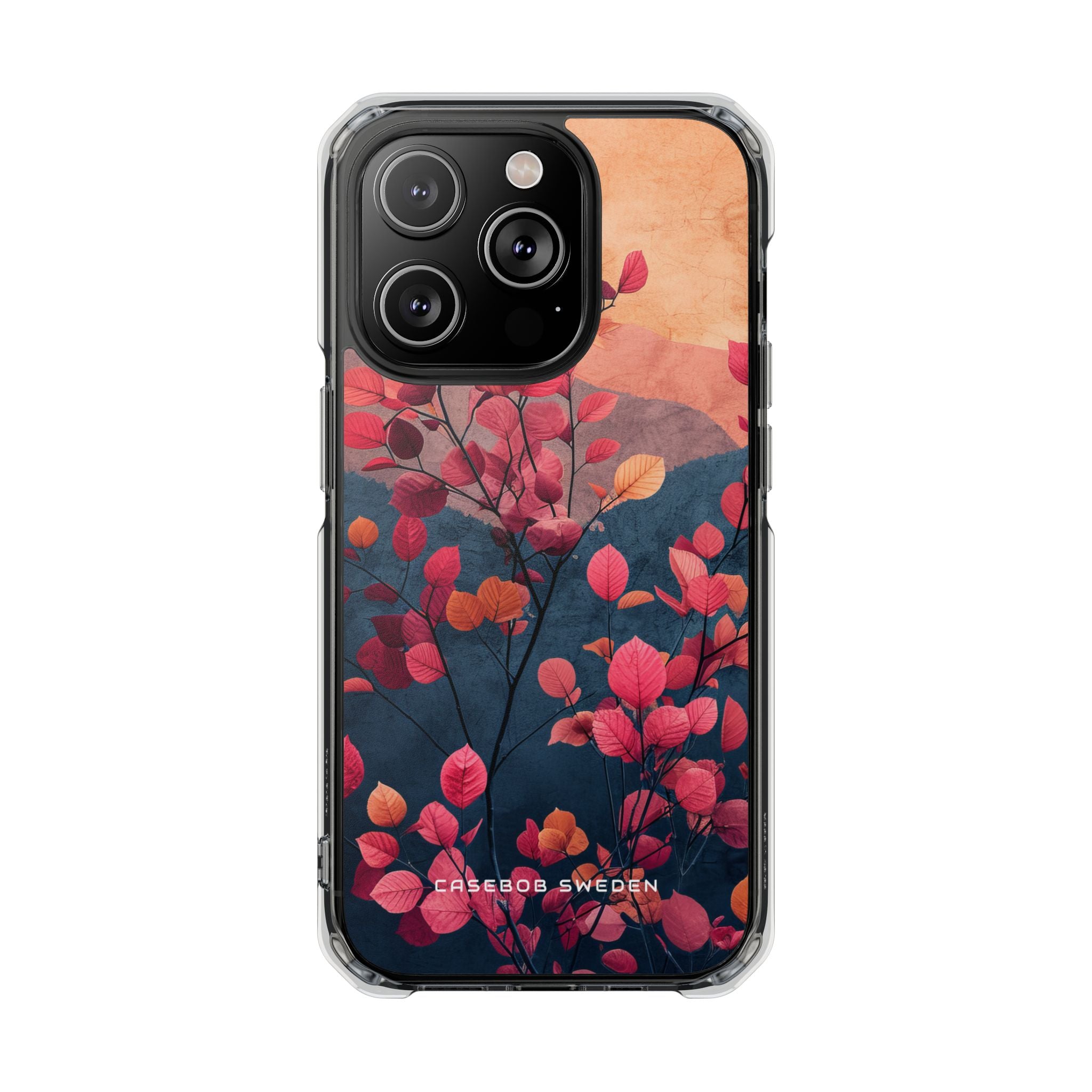 Vibrant Floral Harmony iPhone 14 - Clear Impact Phone Case