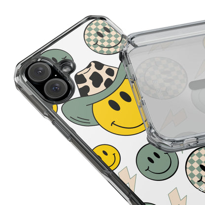 Pop Art Smiley Party iPhone Case - Impact