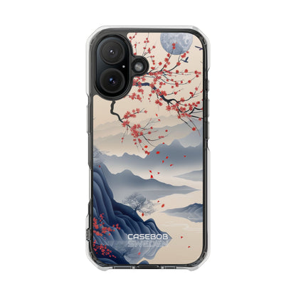 Moonlit Blossom Flight iPhone 16 - Impact Clear+