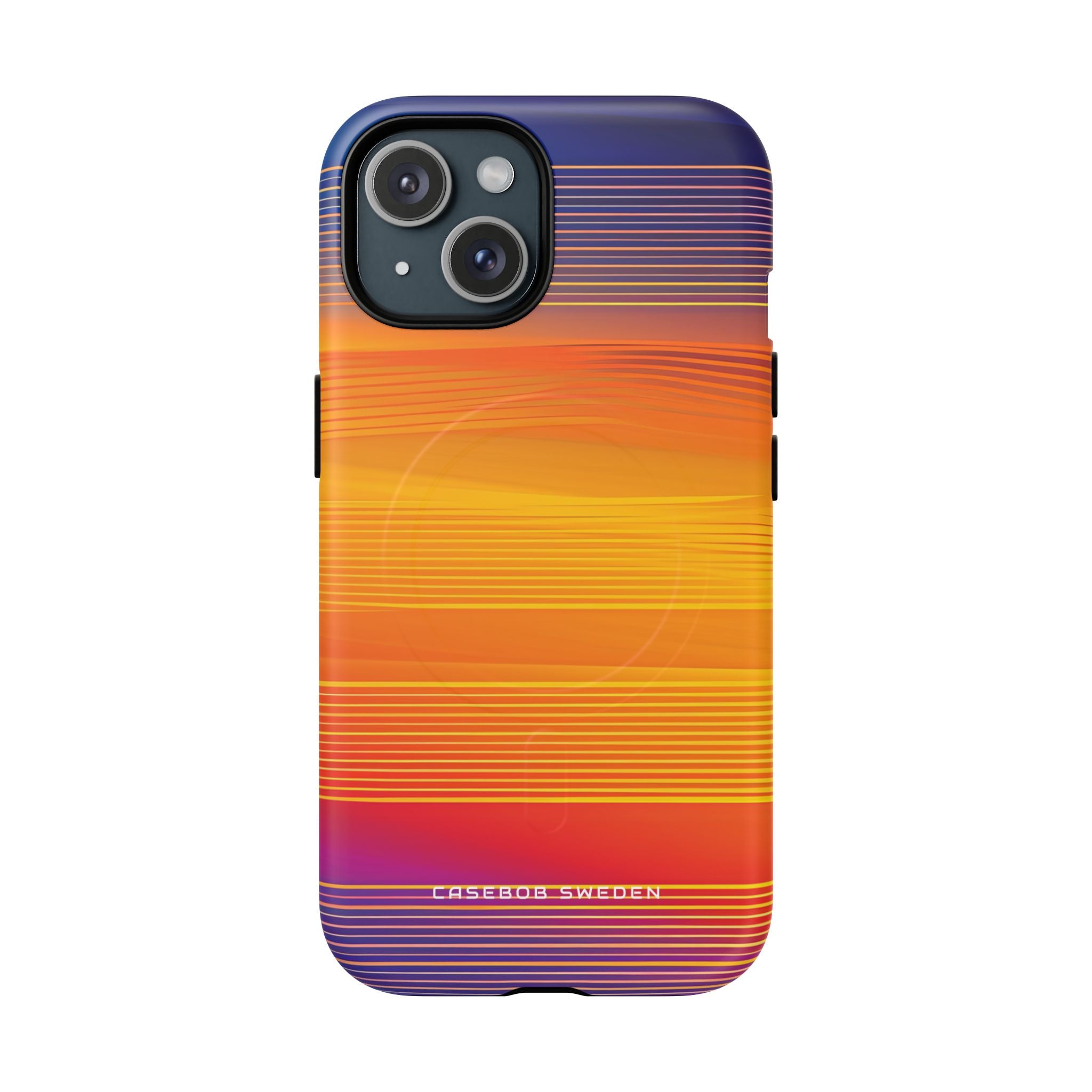 Gradient Sunset Flow iPhone 15 | Tough+ Phone Case