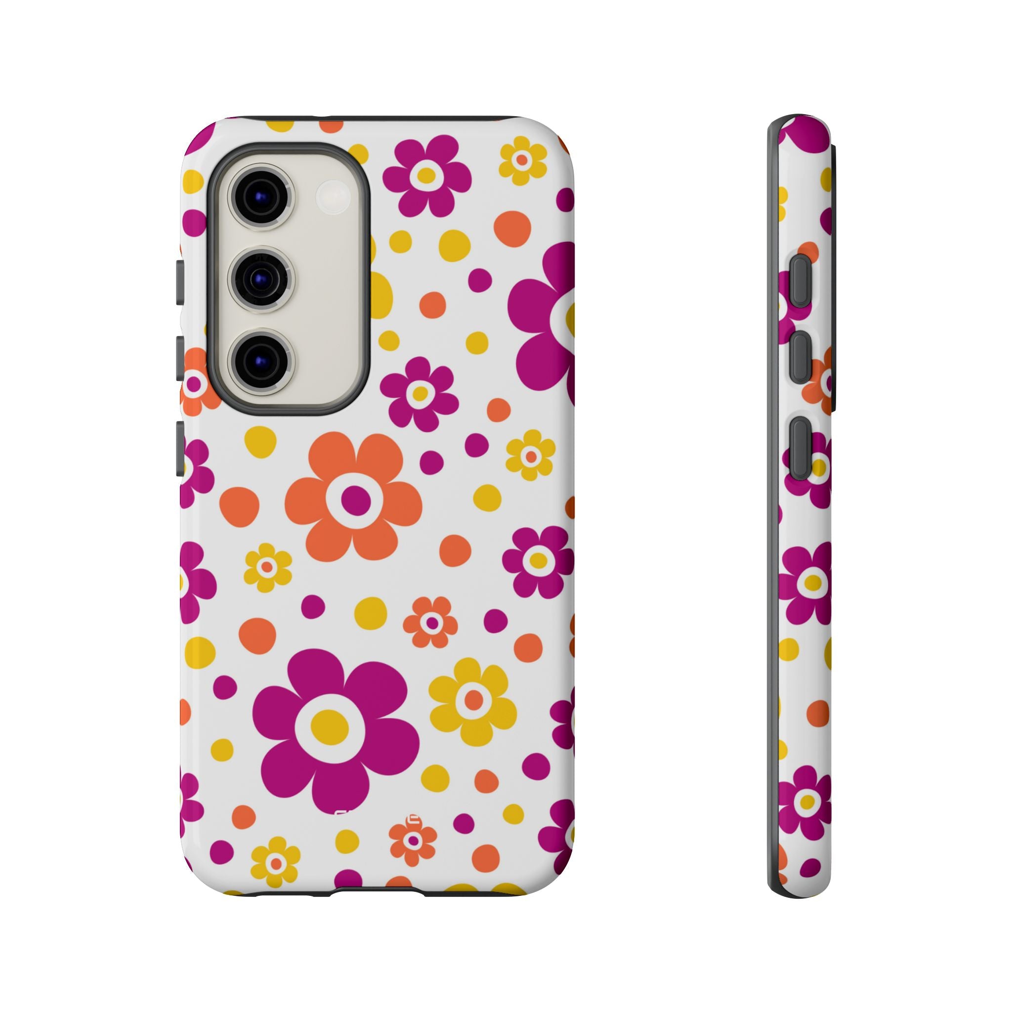 Retro Floral Playfulness - Samsung Case