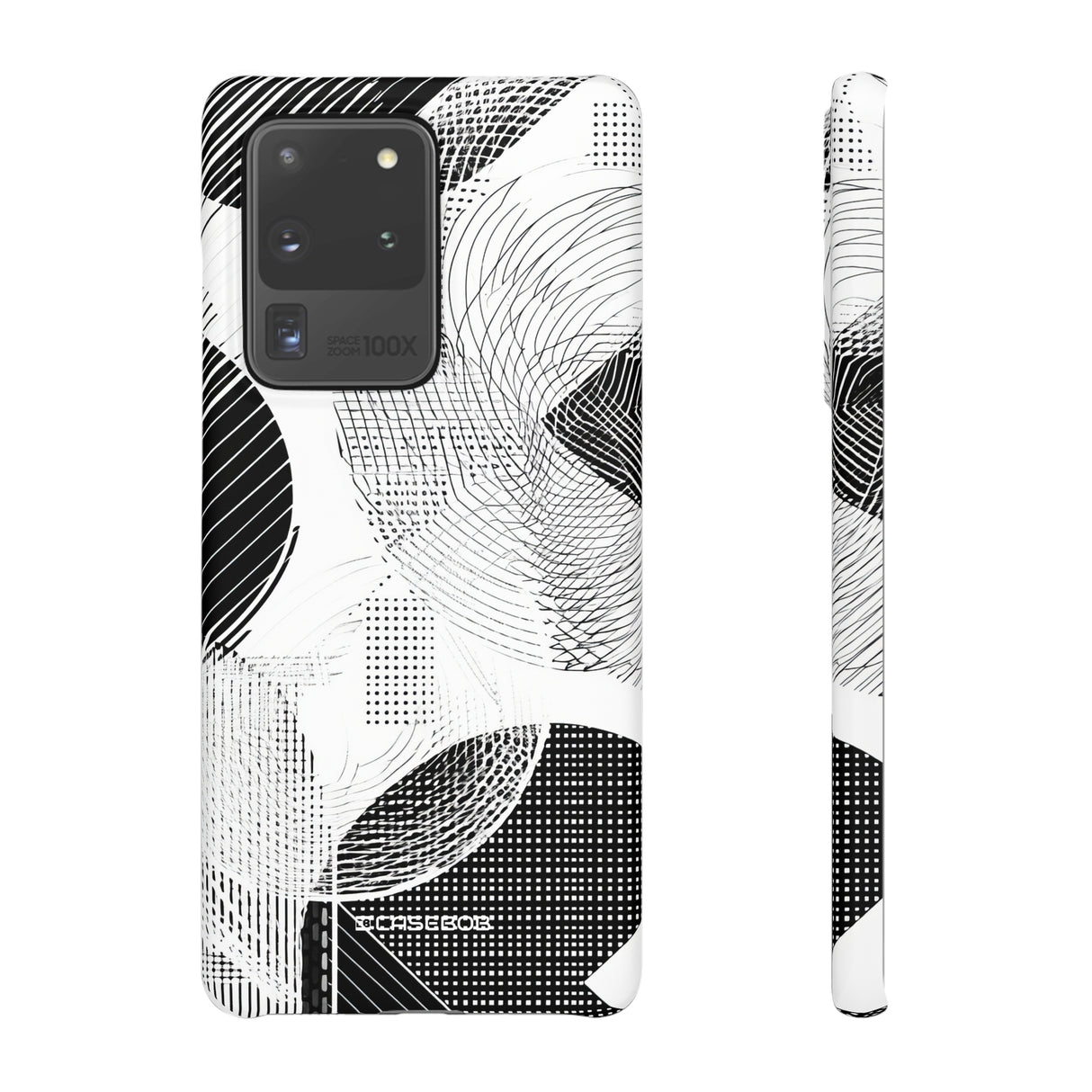 Monochrome Dynamics | Slim Phone Case for Samsung