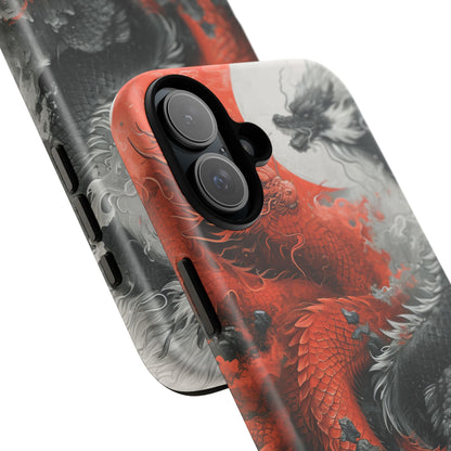 Zen Dragon Harmony iPhone 16 - Tough Phone Case