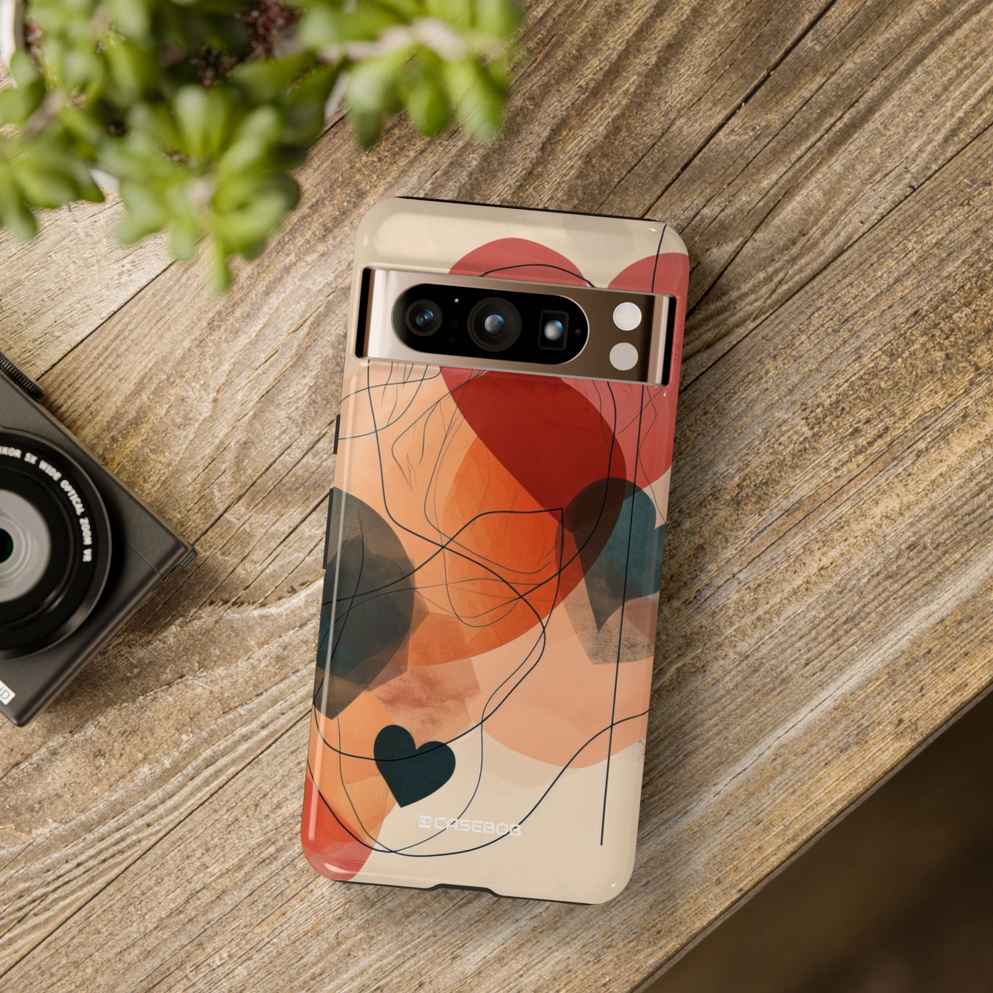 Interwoven Hearts: Modern Love - for Google Pixel 8