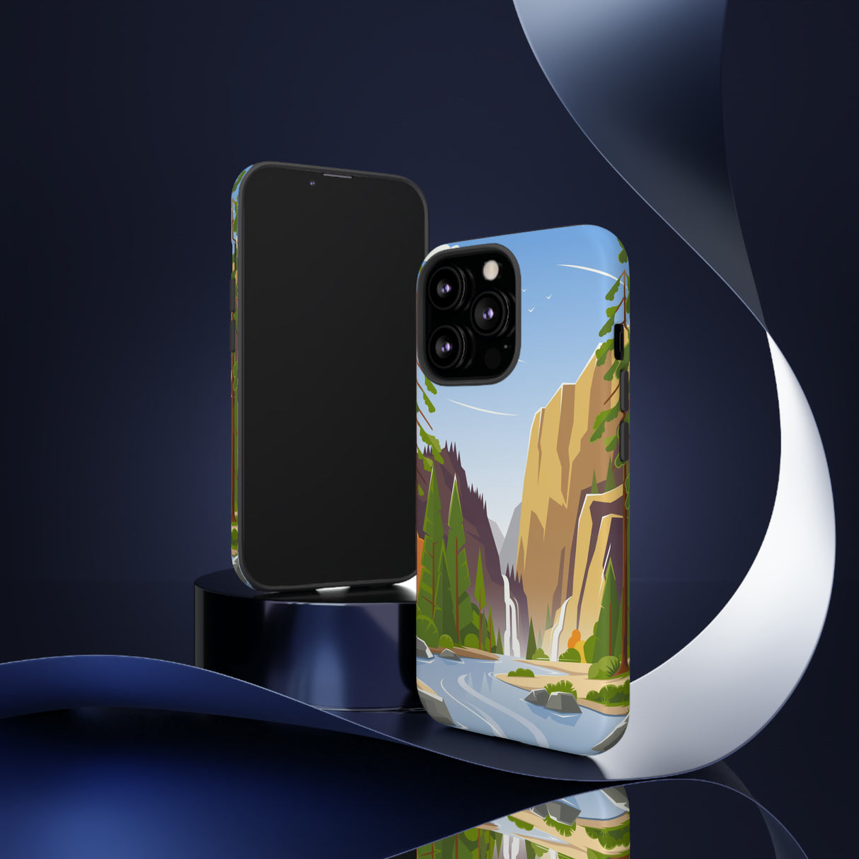 Waterfall at National Park - Protective Phone Case