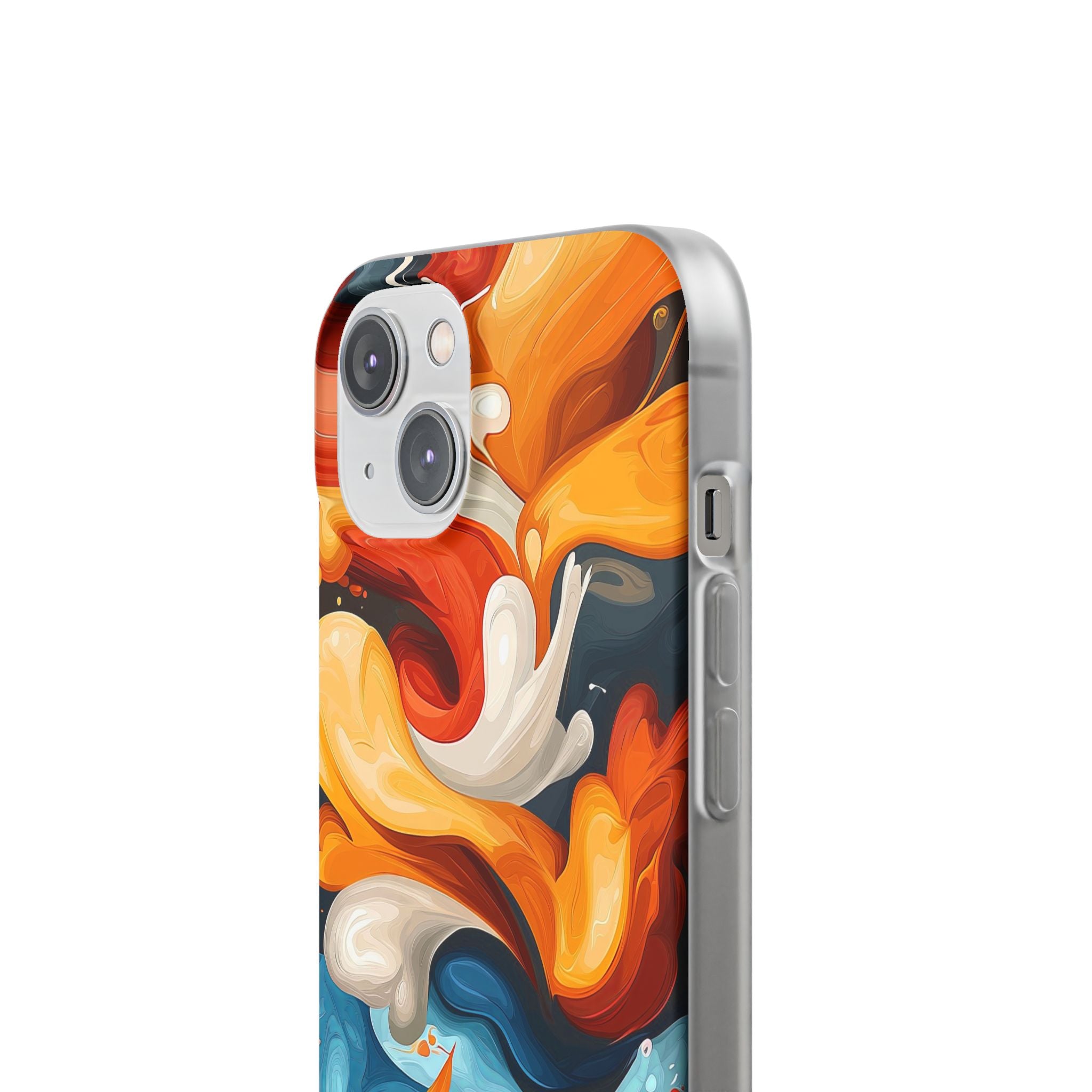 Crimson Ribbon iPhone 14 Case - Soft