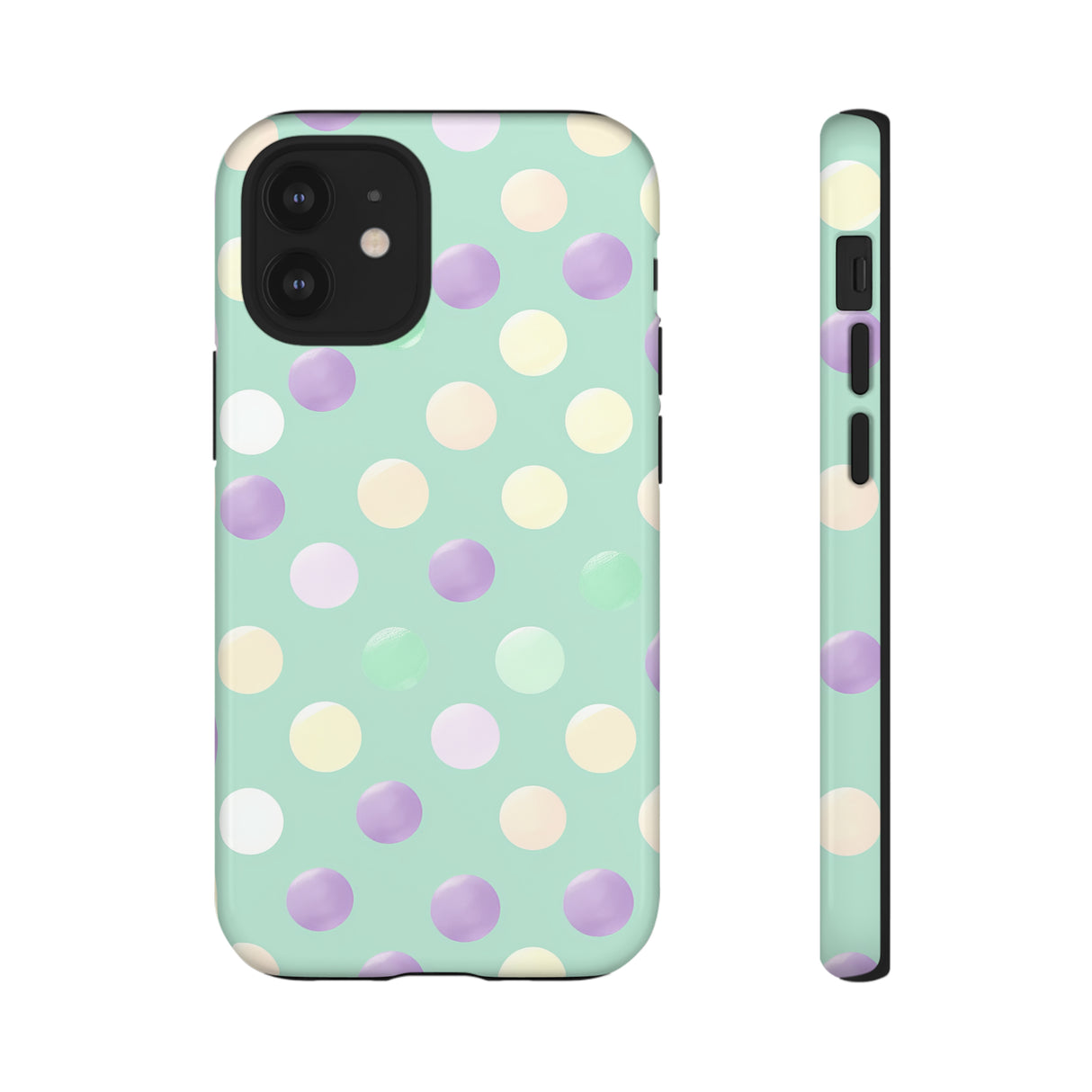 Pastel Dot Delight - Protective Phone Case