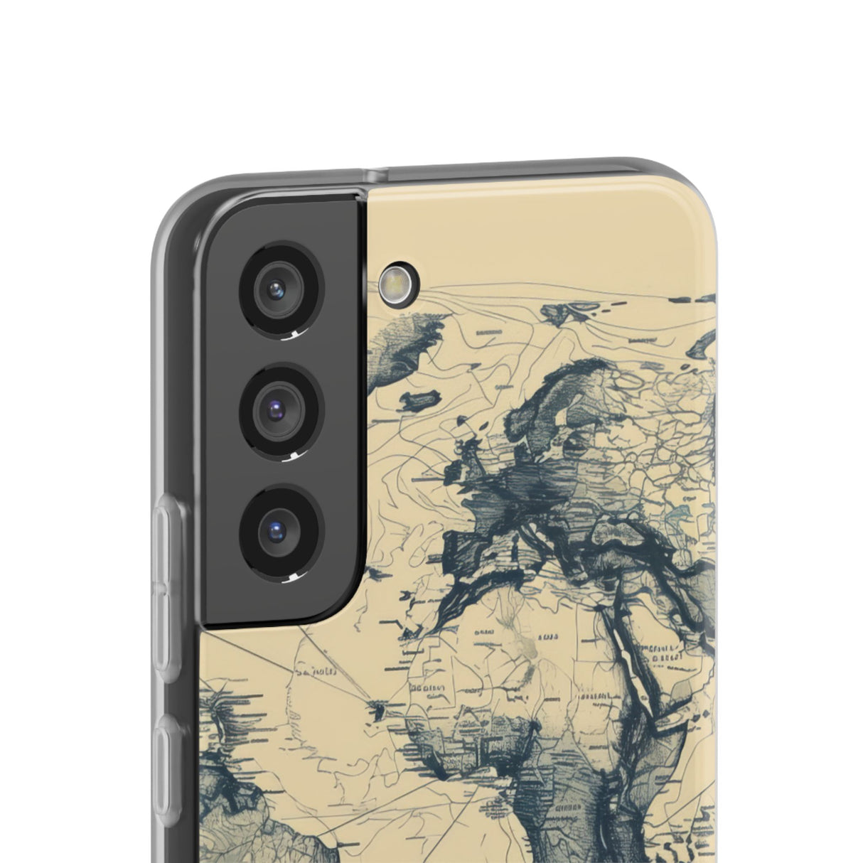 Vintage World Map | Flexible Phone Case for Samsung Galaxy