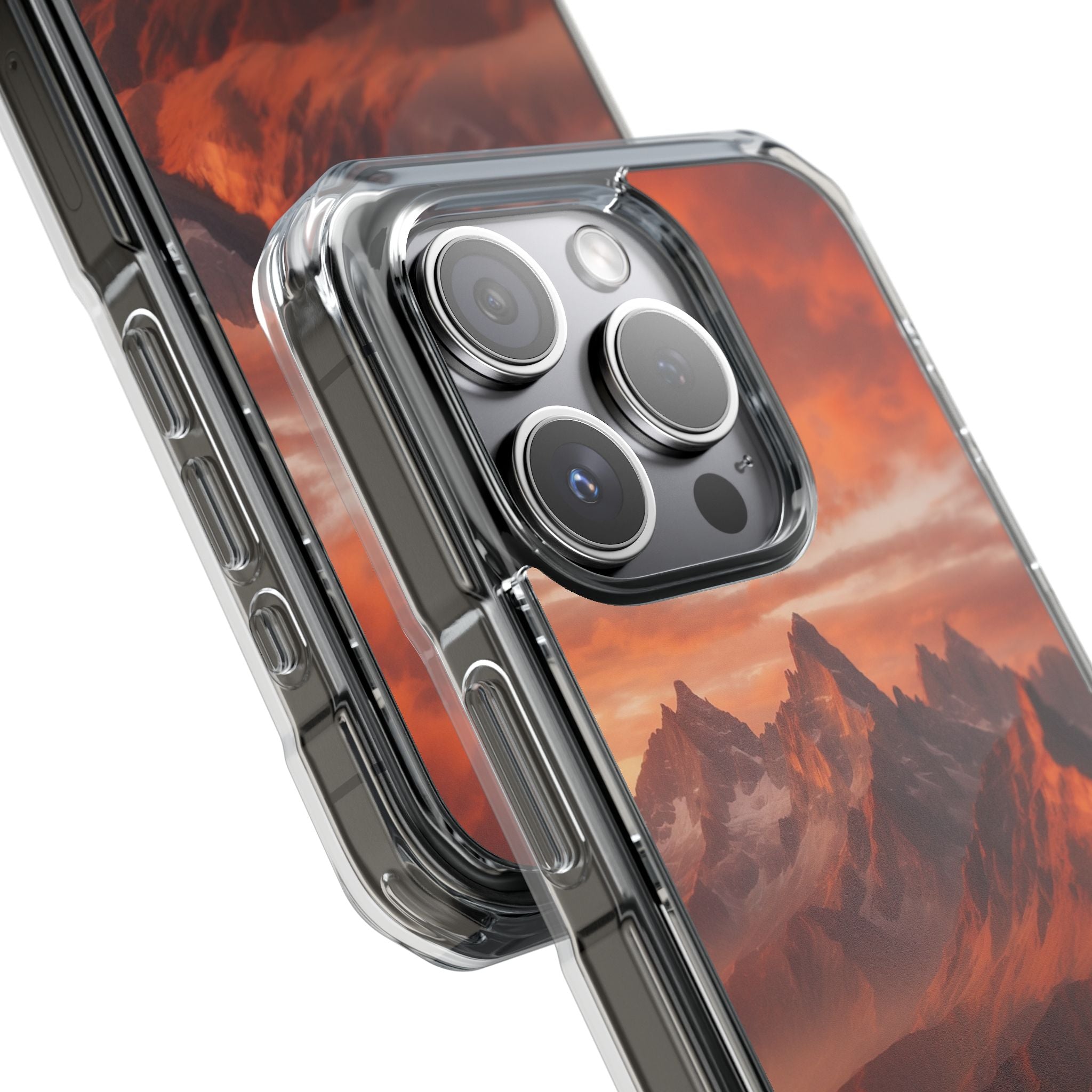 Jagged Glow iPhone 15 Pro Case - Impact