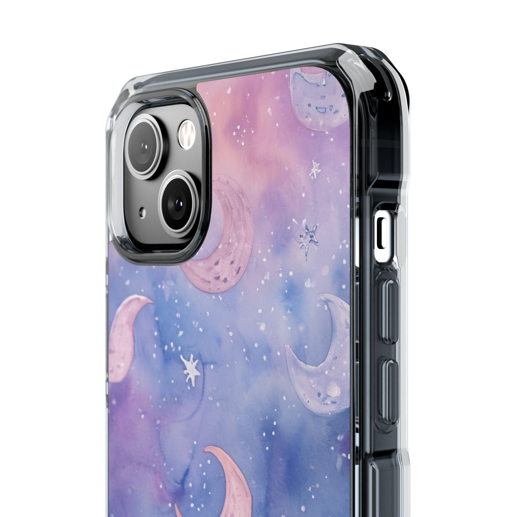 Celestial Dreamscape - Clear Impact iPhone 14 Phone Case