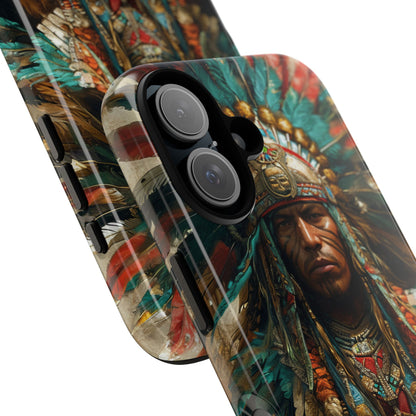 Feathered Majesty iPhone 16 Plus Case - Tough