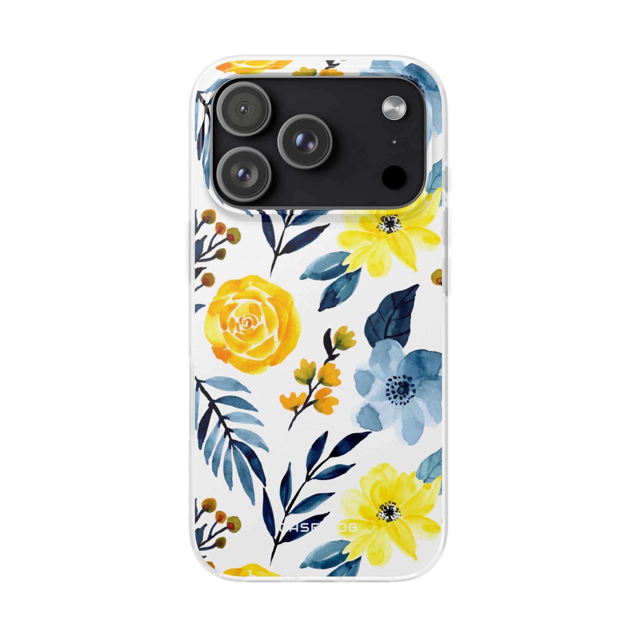 Golden Bloom iPhone 17 Pro Case - Soft