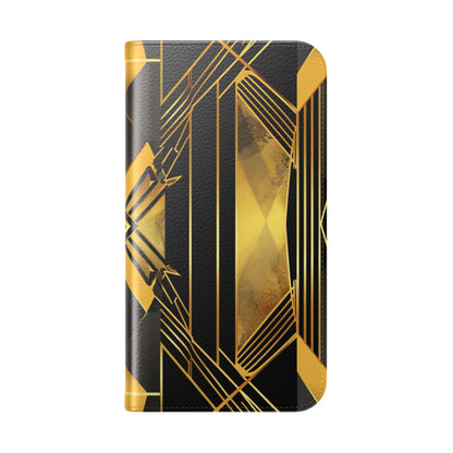 Golden Xcape - iPhone 15 Case - Wallet