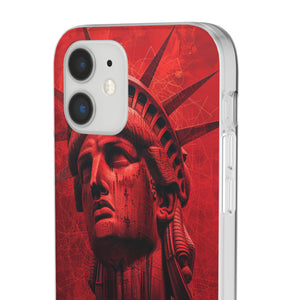 Red Liberty Revolution | Flexible Handyhülle für iPhone