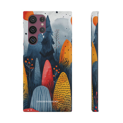 Whimsical Nature - Slim Samsung S22 Phone Case