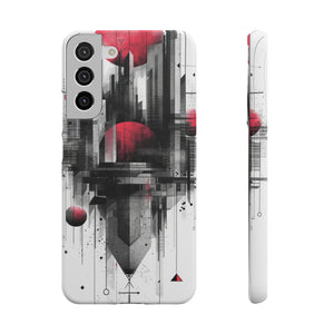 Cyber Gridscape | Slim Phone Case for Samsung