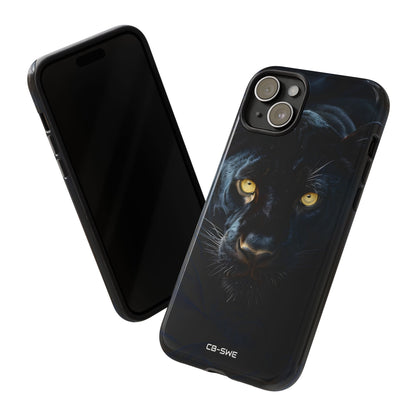 Mysterious Panther Gaze - iPhone Case