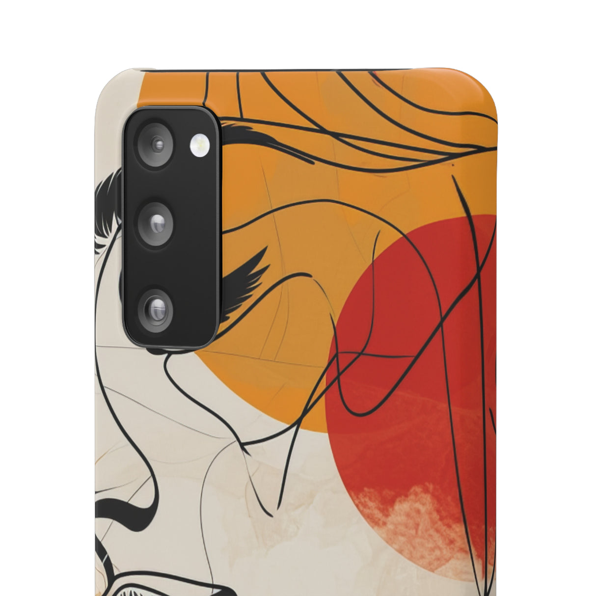 Contemplative Warmth | Slim Phone Case for Samsung