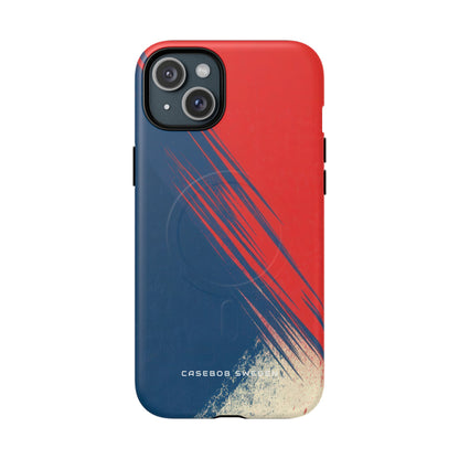 Vintage Brushstroke Harmony iPhone 15  Tough+ Phone Case