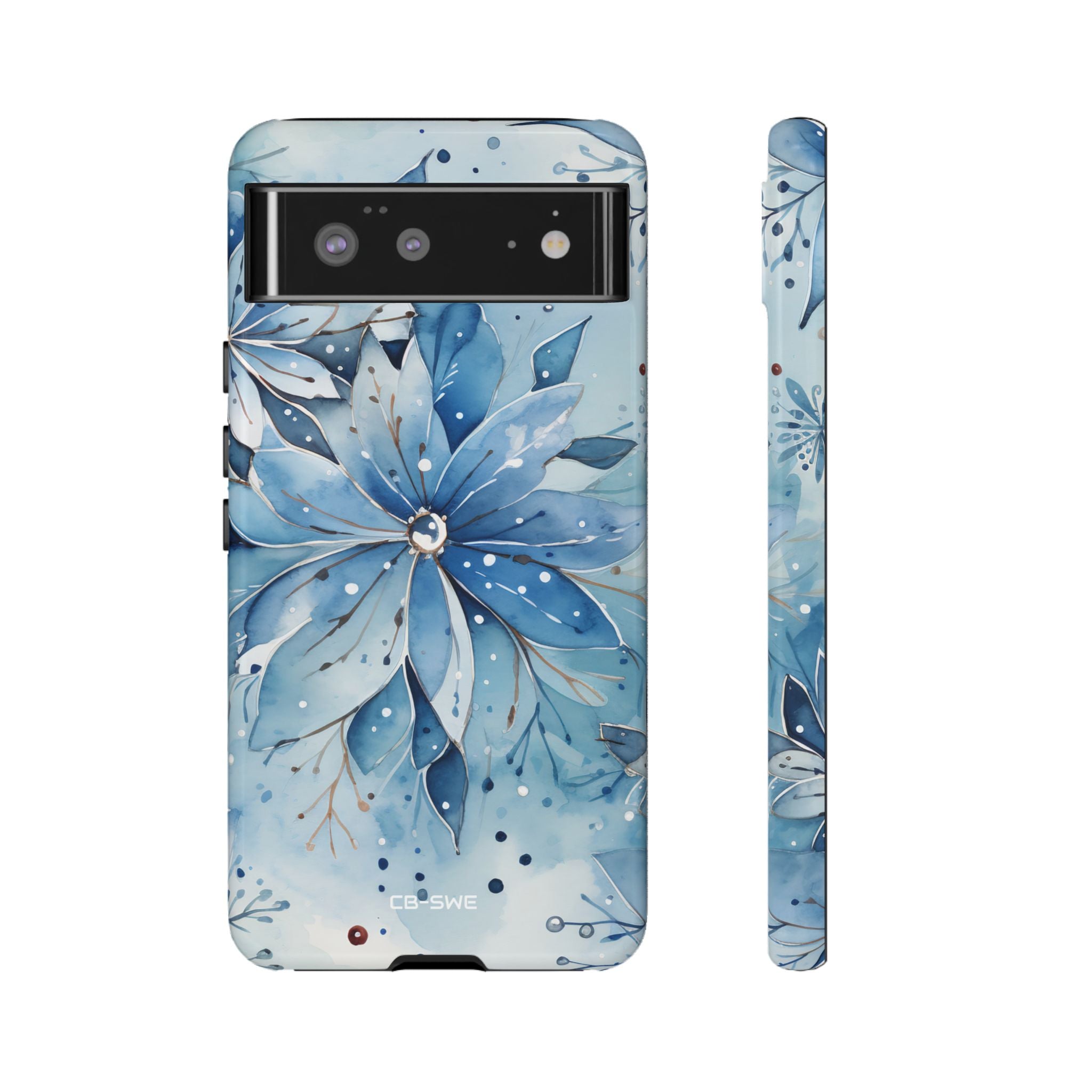 Floral Frost Embrace - Google Pixel Case