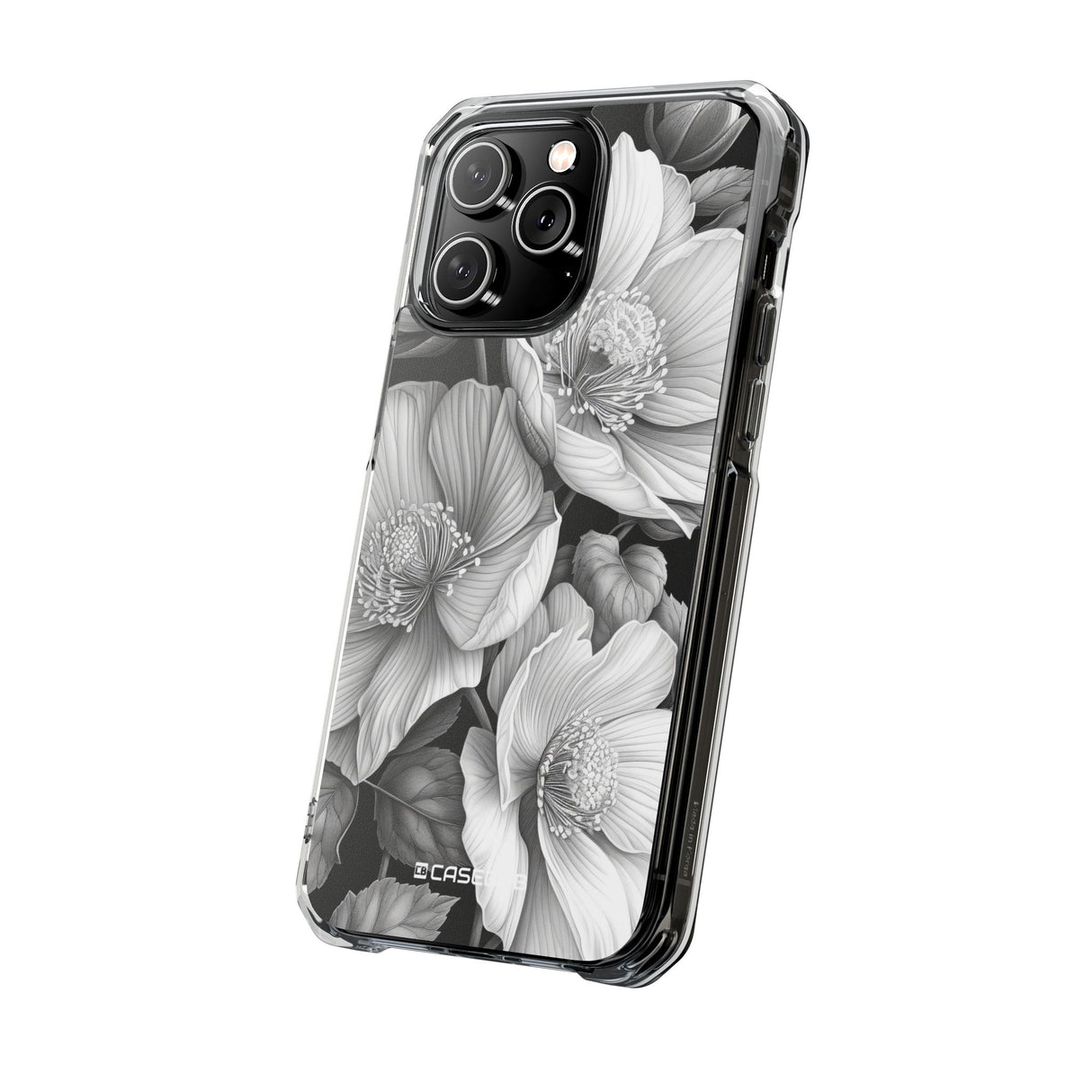 Botanical Elegance – Handyhülle für iPhone (Clear Impact – Magnetisch) 