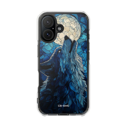Wolf Howls Moonlight iPhone Case - Impact