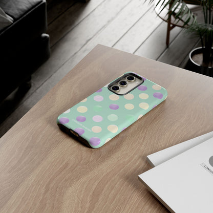 Pastel Polka Dots - Tough Samsung S23 Phone Case