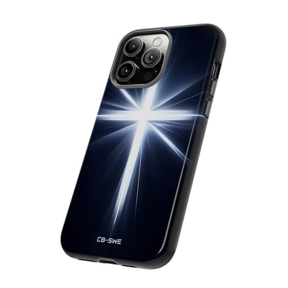 Luminous Cross Radiance - iPhone Case