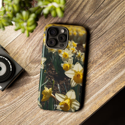 Golden Daffodils Bloom - iPhone Case